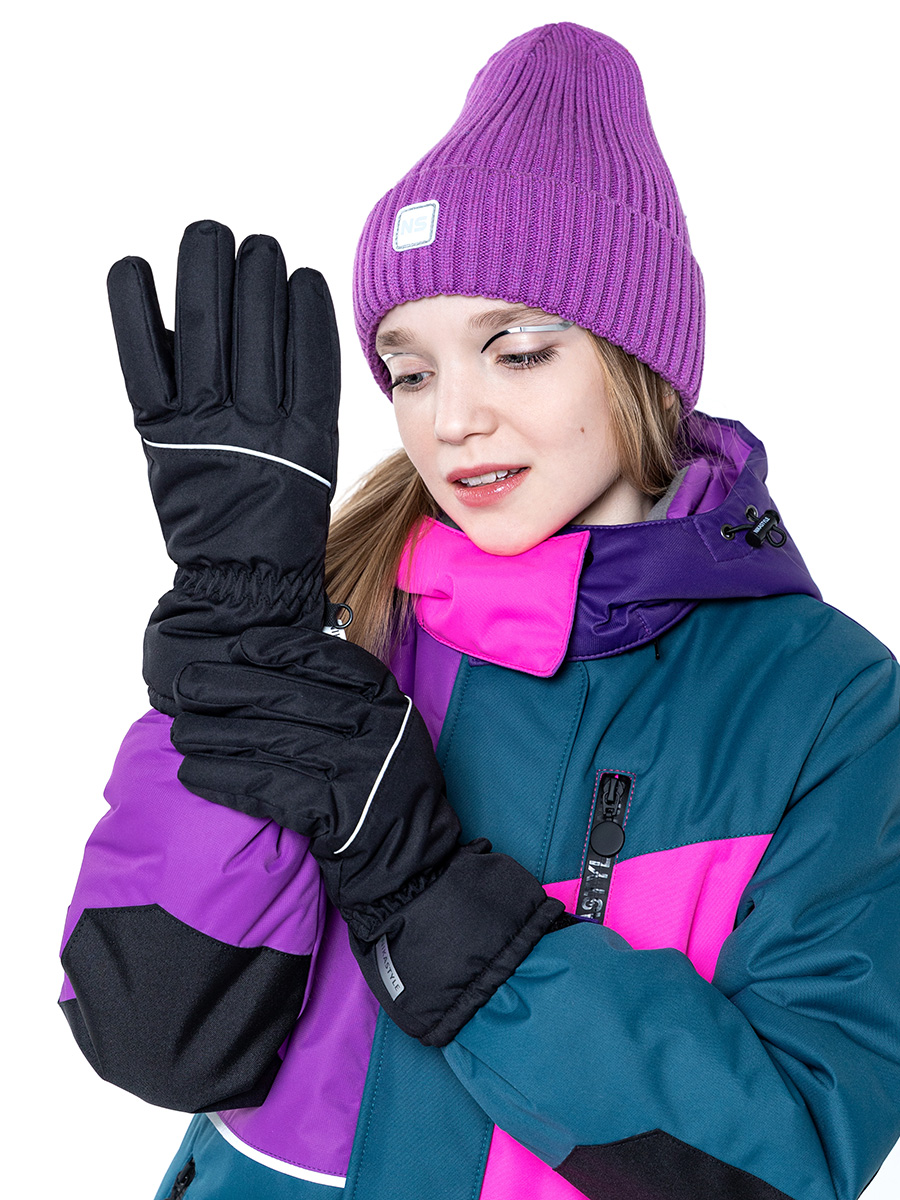 Перчатки NIKASTYLE 15з17525 черный - фото 4