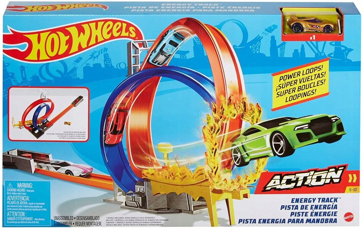 Трек Hot Wheels Mattel Бесконечная энергия GND92 - фото 1