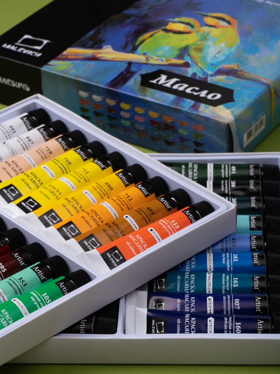 Краски масляные Малевичъ 6 цв. - фото 13