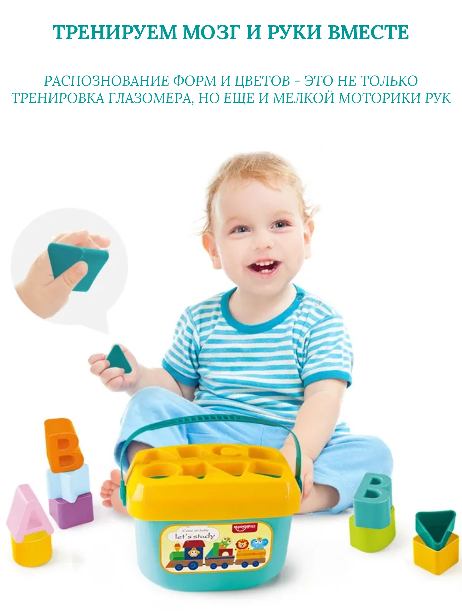Игрушка SHARKTOYS сортер - фото 4