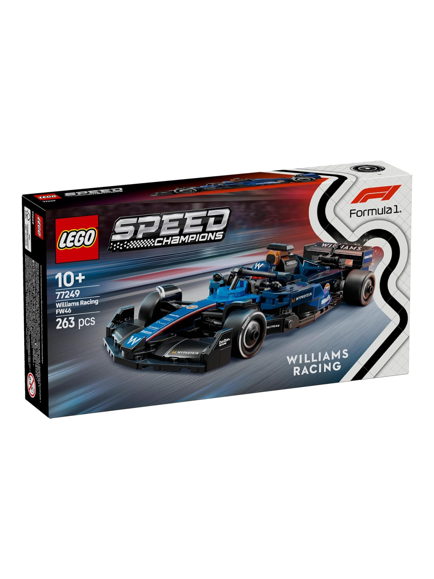 Конструктор LEGO Speed Champions Williams Racing FW46 263 дет. - фото 1
