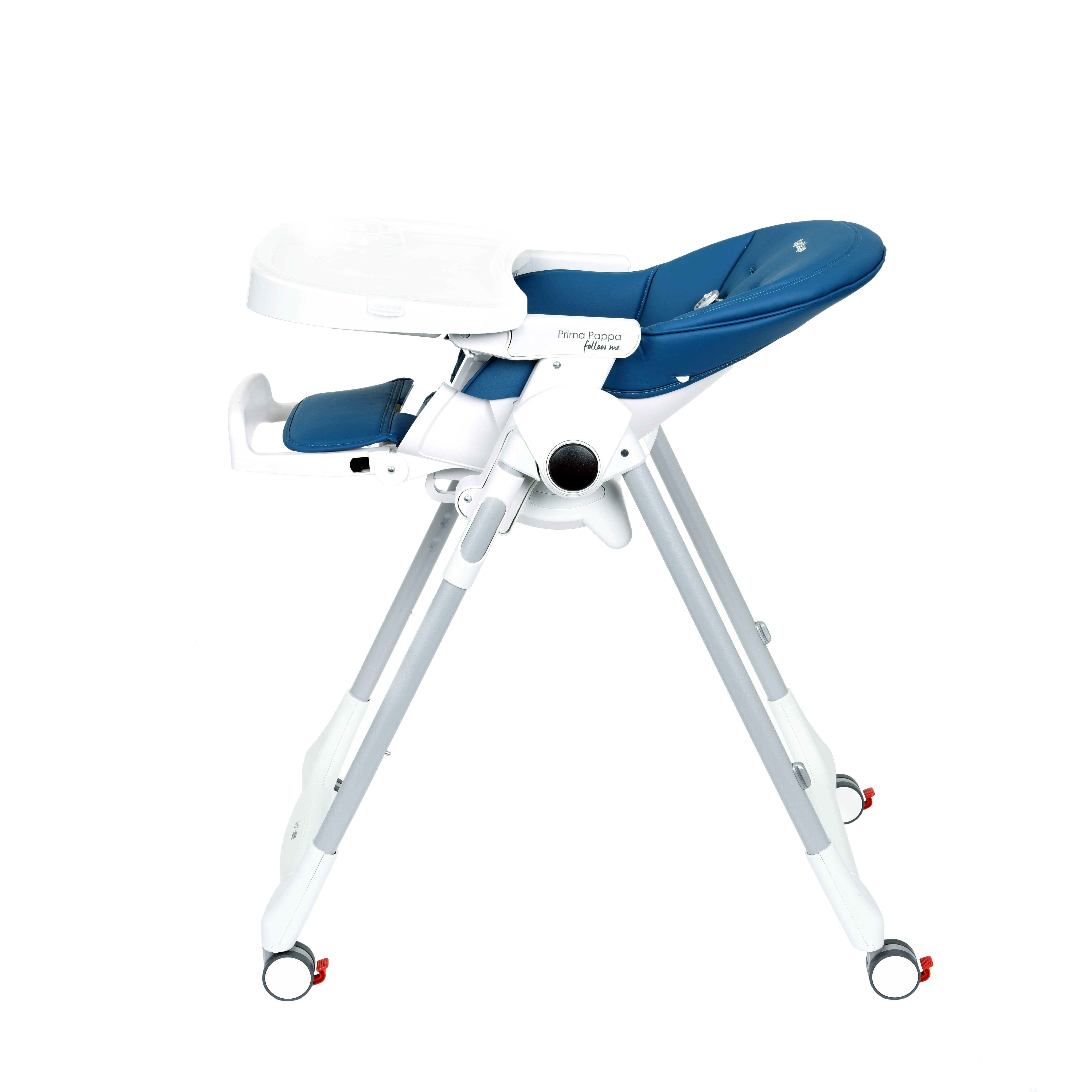 Стульчик для кормления Peg-Perego Prima Pappa Follow Me синий - фото 11