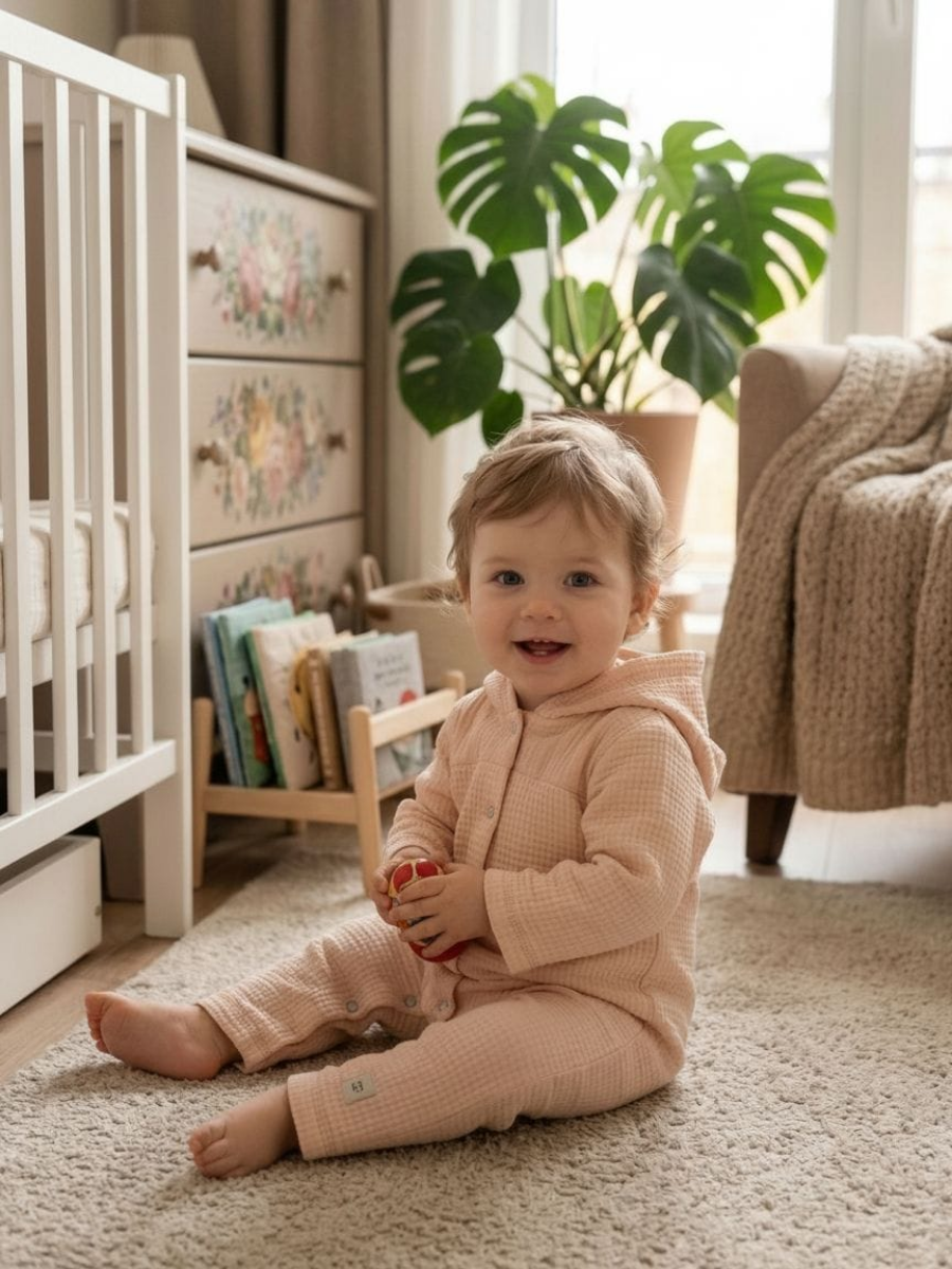 Изображение товара Комбинезон ТРИЯ для новорожденных из муслина