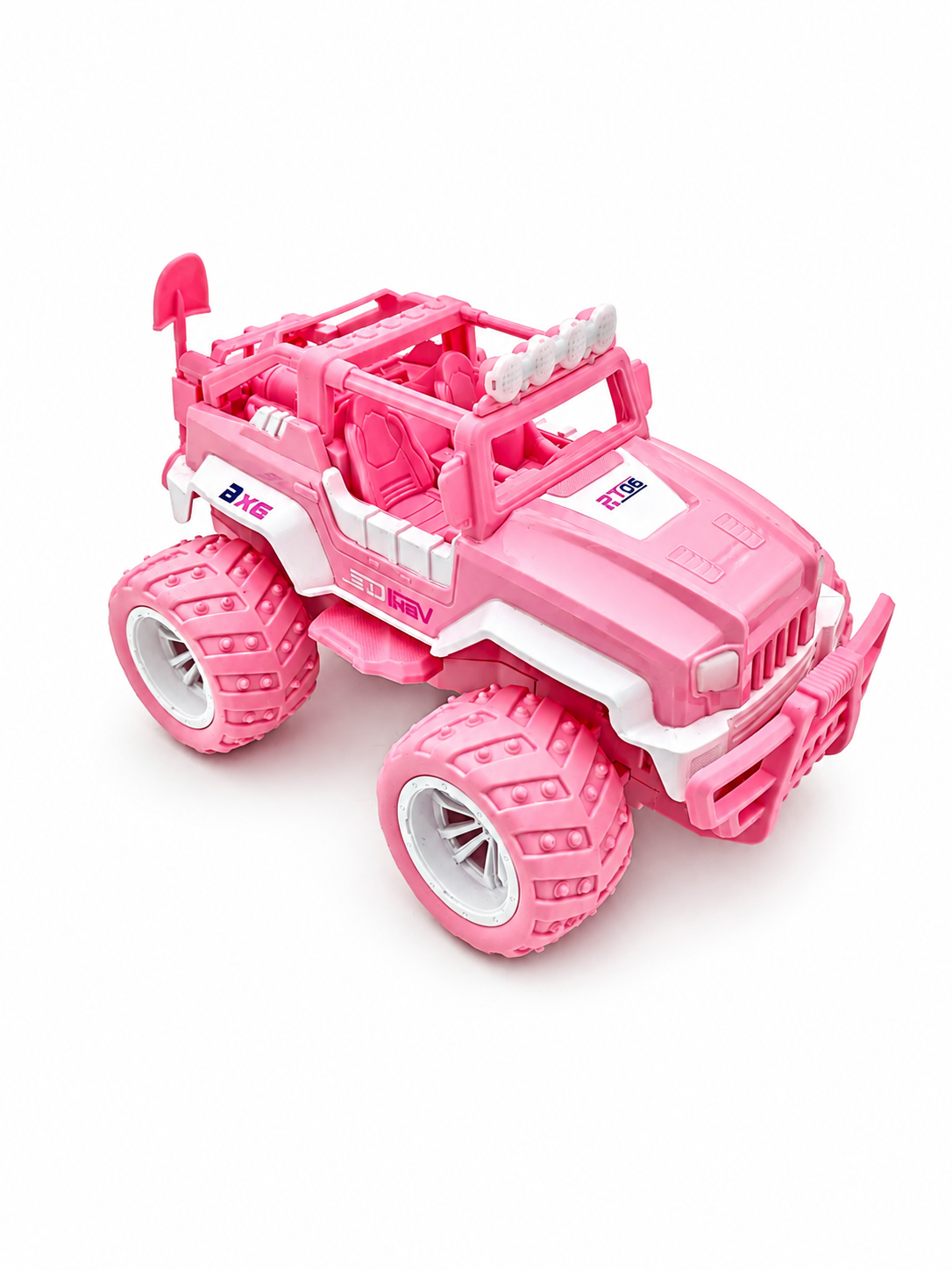 Внедорожник РУ GUMBY Jeep Розовая CROSS-COUNTRY 1:16 - фото 1