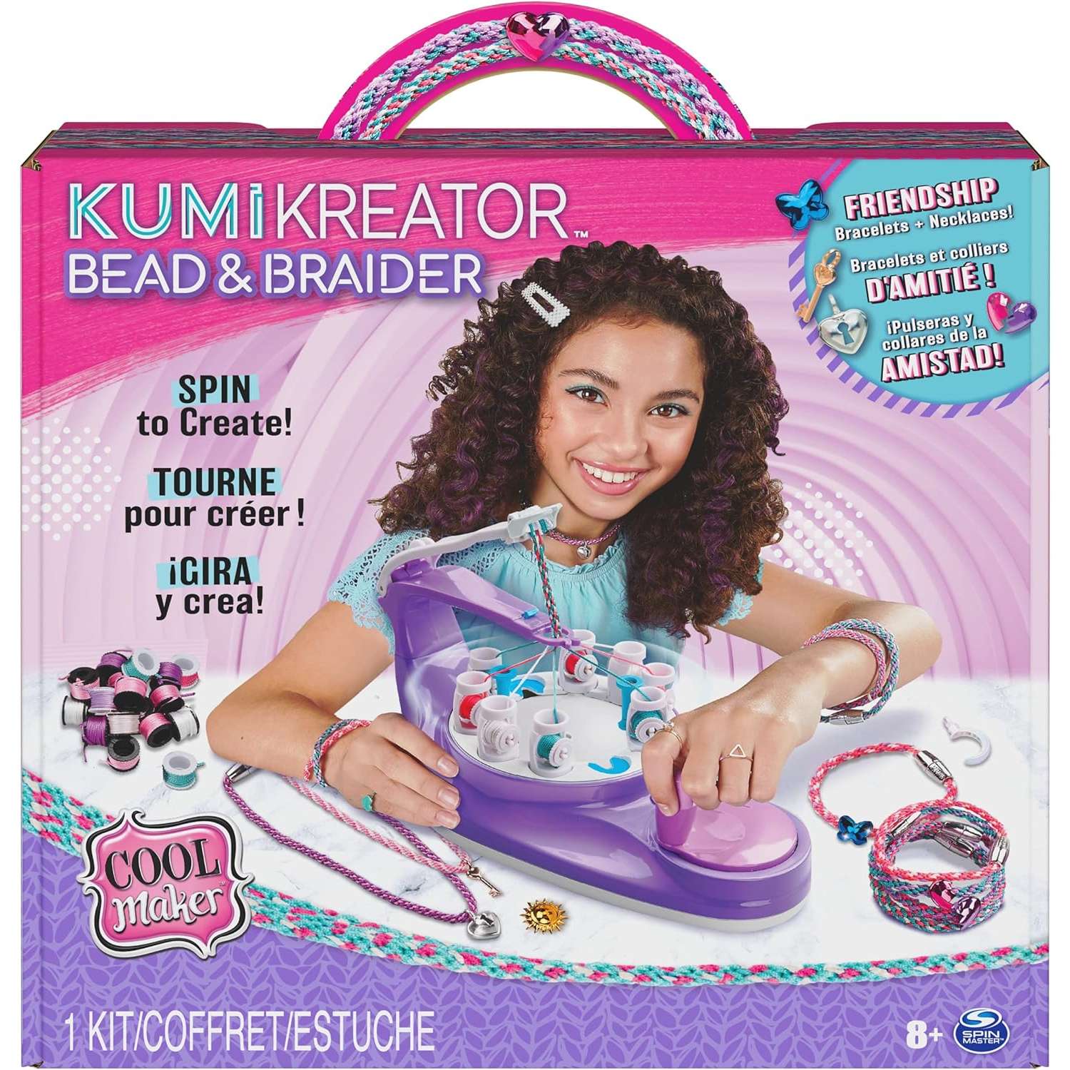 Набор для творчества Cool Maker бисер Kumi Kreator - фото 1