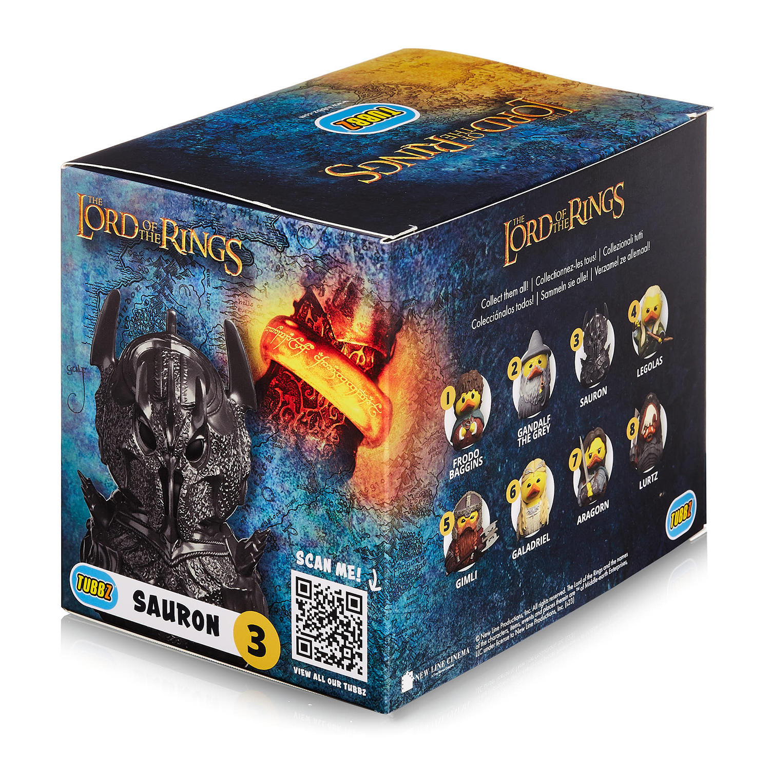 Фигурка The Lord of the Rings Утка Tubbz Саурон Box - фото 3