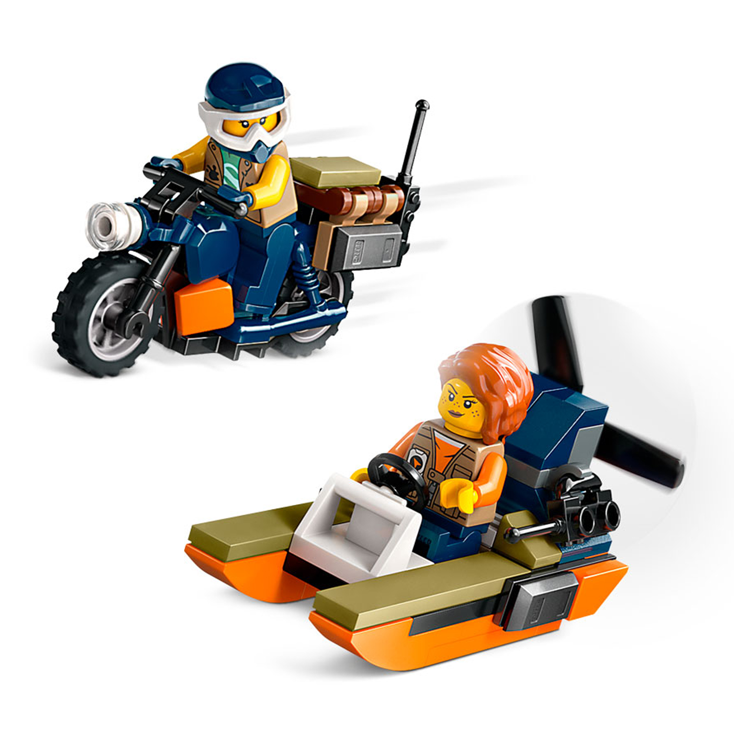 Конструктор LEGO City Вертолет исследователей 881 дет. - фото 8