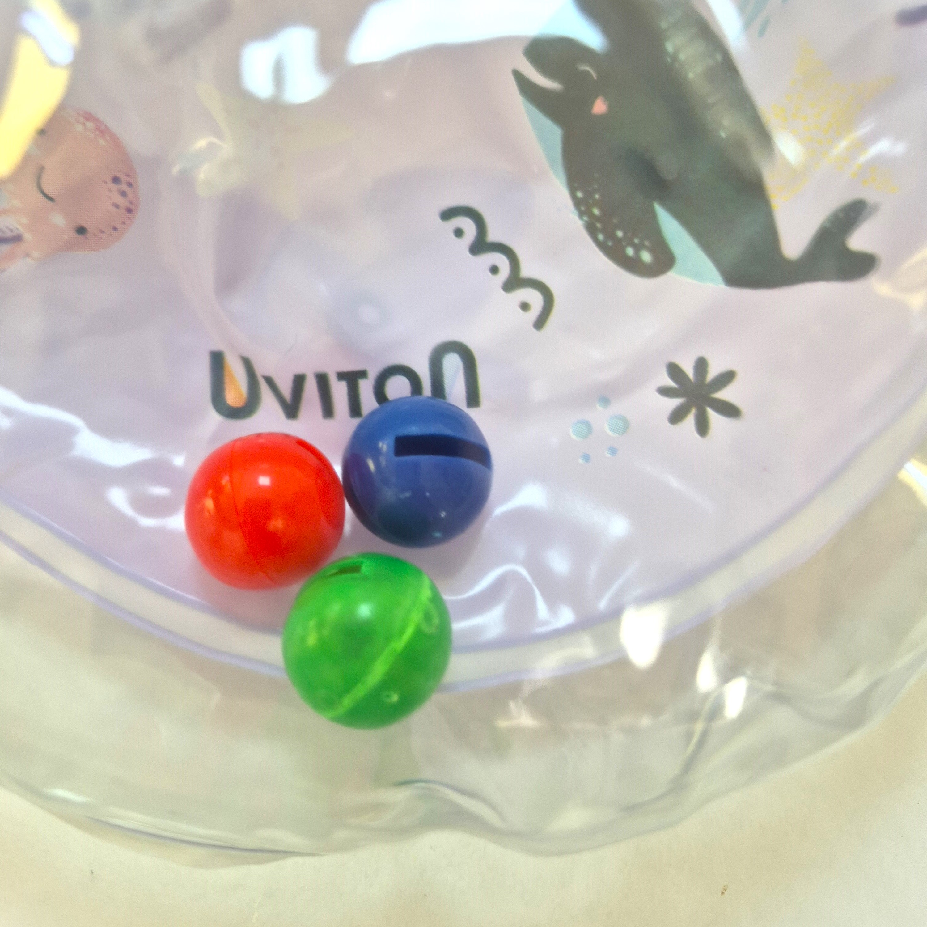 Круг для купания Uviton с ручками фиолетовый - фото 4