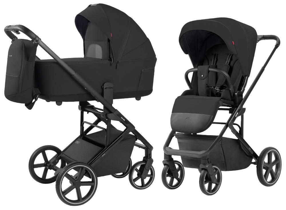 Коляска 2в1 Carrello Alfa 2025 CRL-6522 черный - фото 1