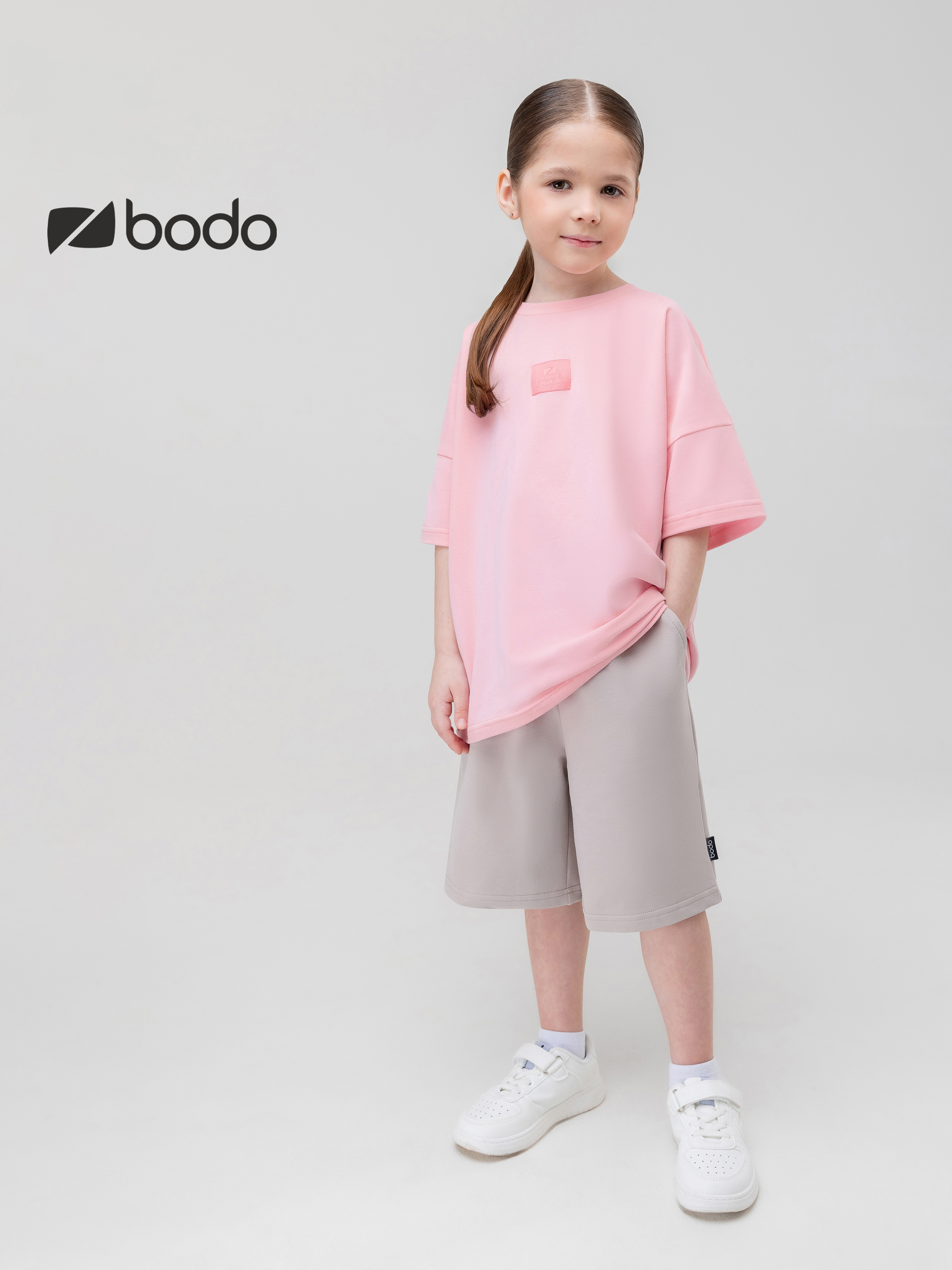 Футболка Bodo 4-371MU_розовый - фото 2