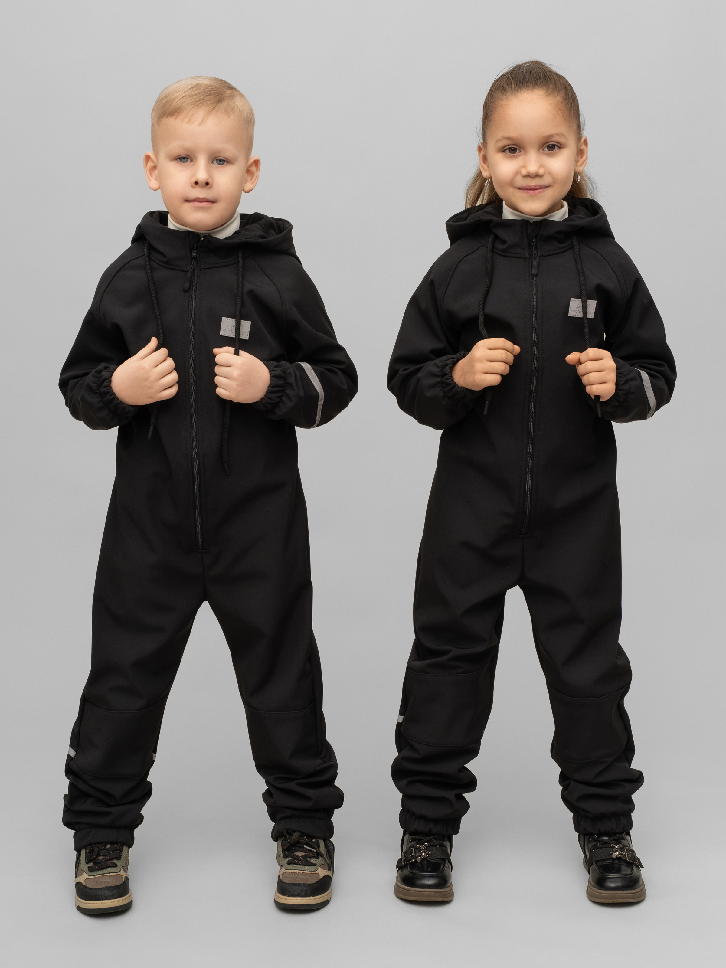 Комбинезон Arctic kids 30-043 черный - фото 3