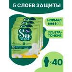 Ультратонкие прокладки Ola! Silk Sense Ultra Normal ультратонкие аромат Ромашка 10х4 уп.40