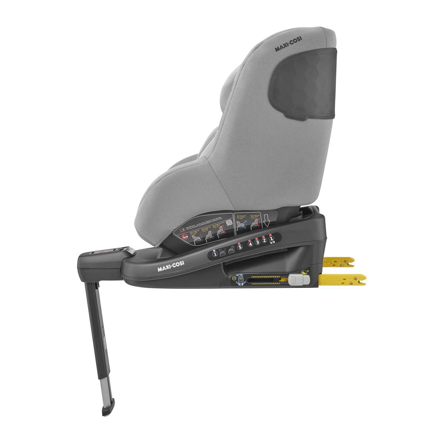 Автокресло Maxi-Cosi Isofix 0+/1/2 (0-25 кг) серый - фото 9