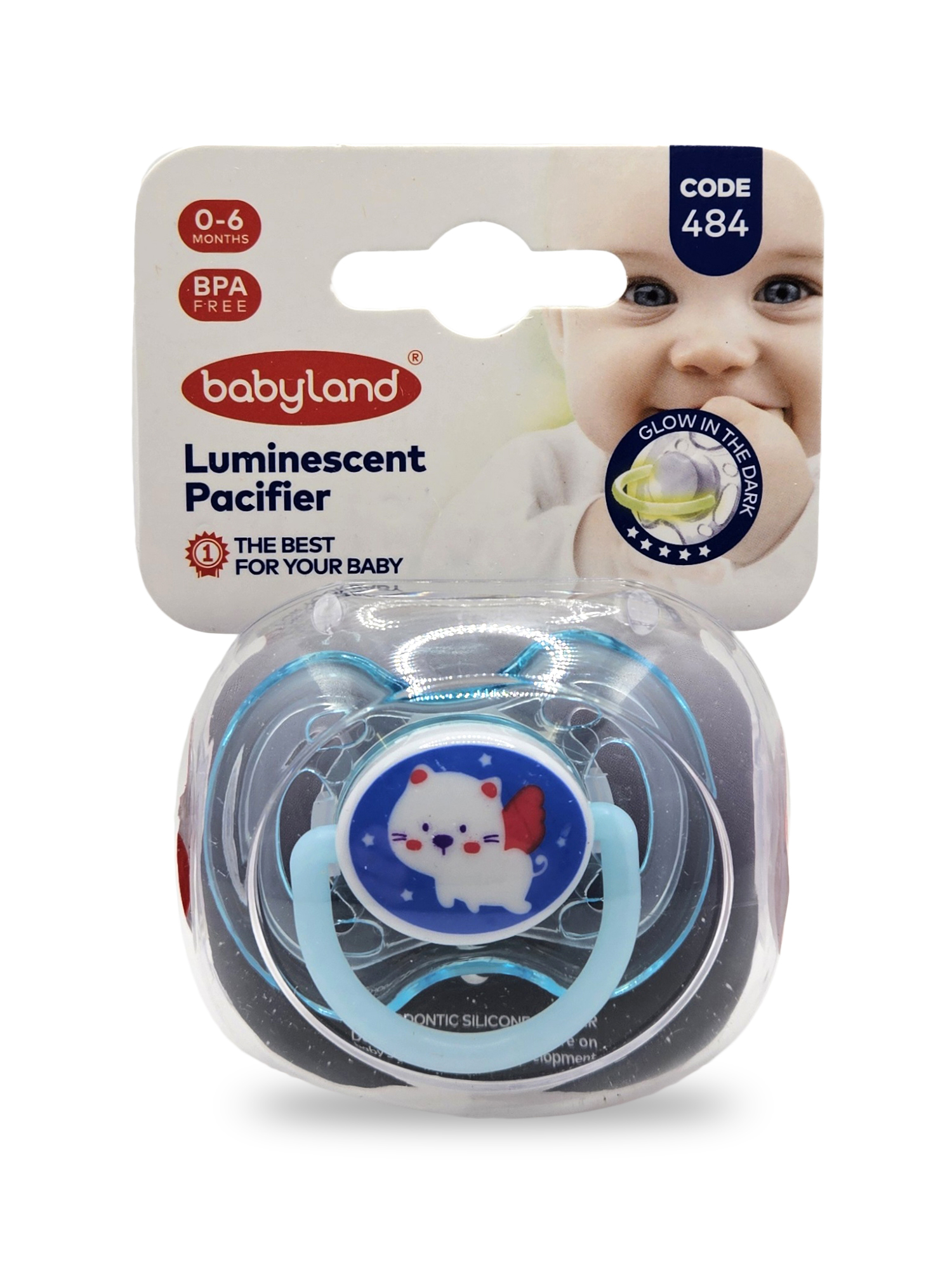 Пустышка Baby Land силикон ортодонтическая от 0 мес. 1 шт. - фото 2