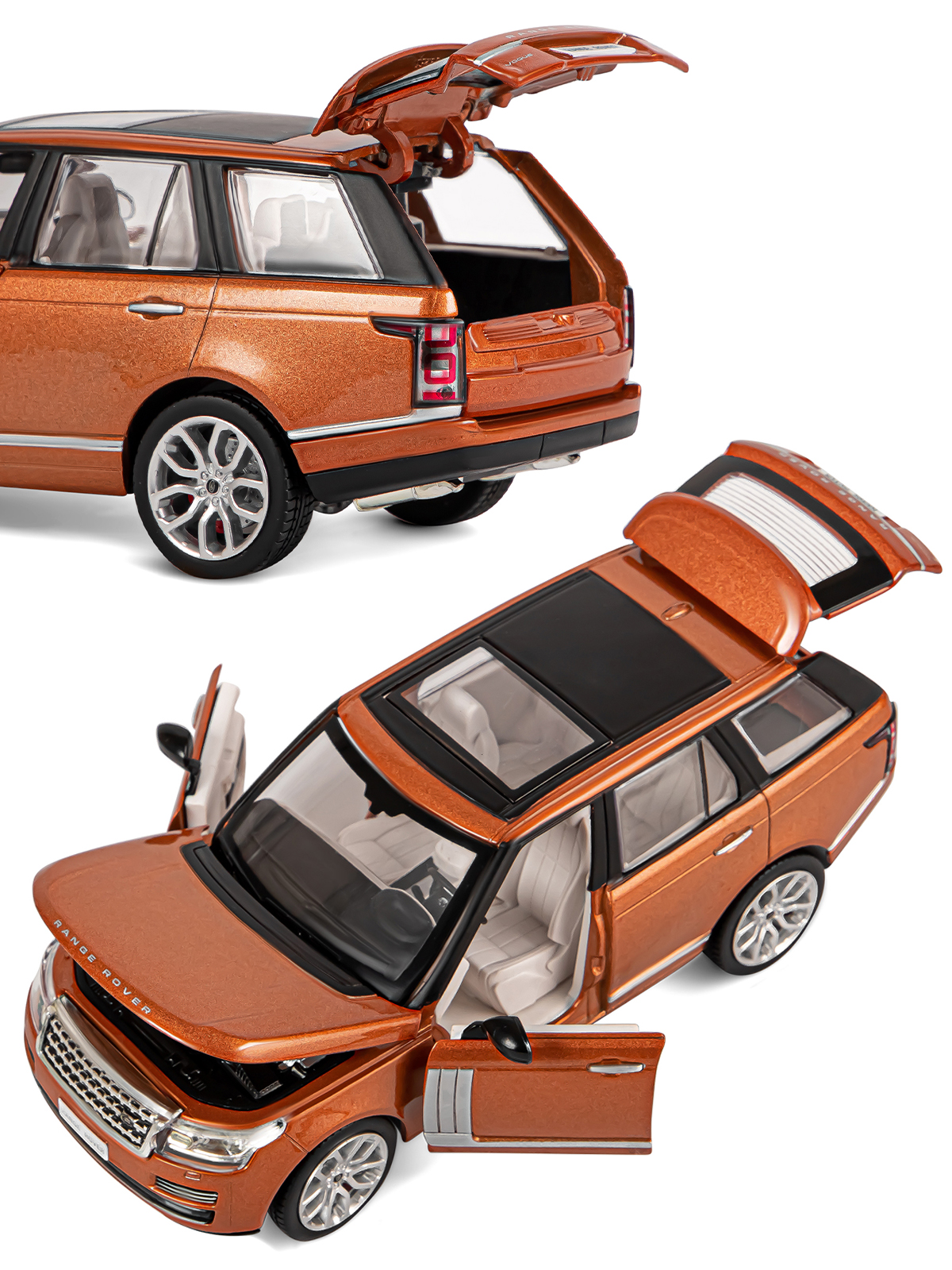 Внедорожник АВТОпанорама Land Rover Range Rover 1:26 JB1251132 - фото 10