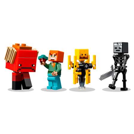 Конструктор LEGO Minecraft Битва в лаве Невер 99 дет.