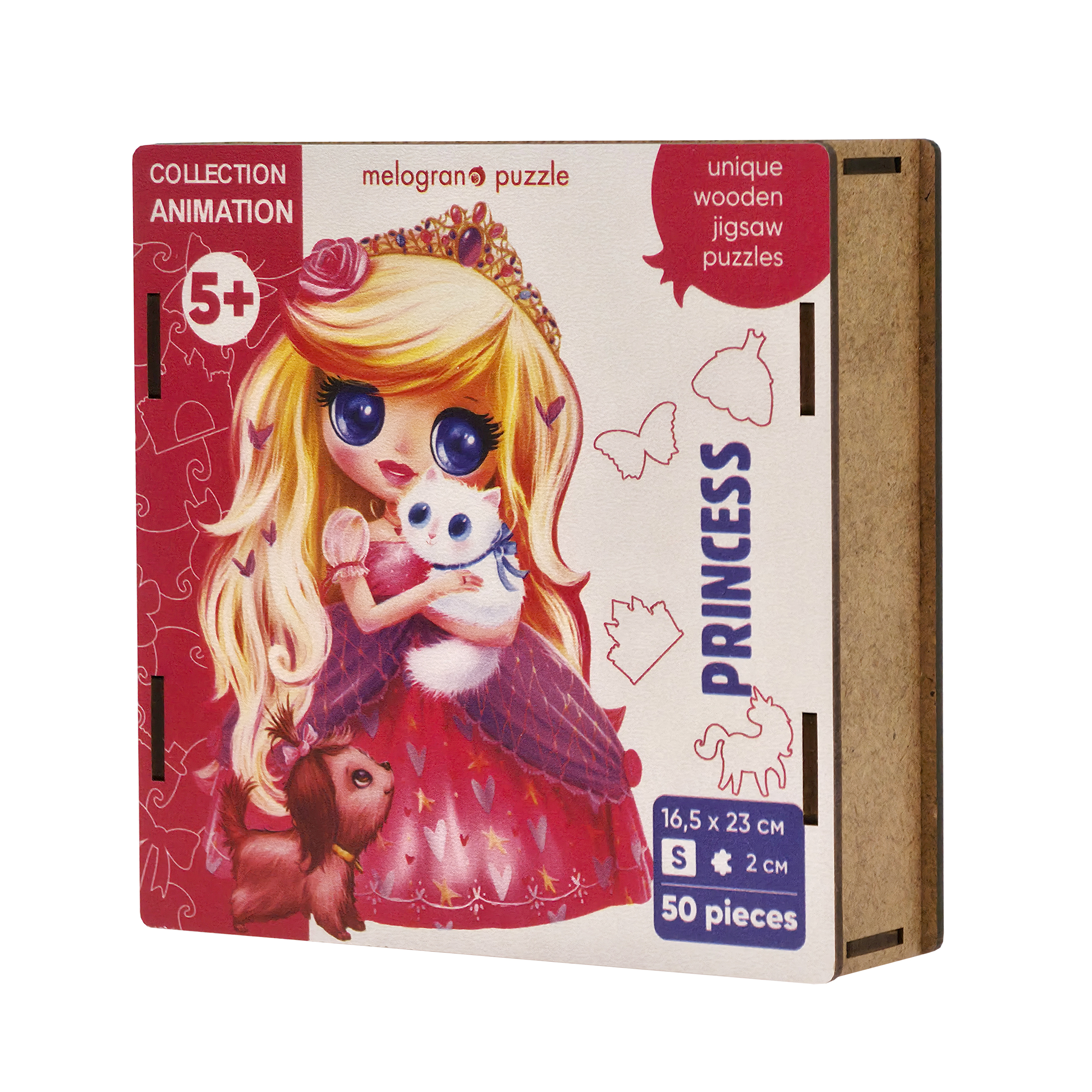 Пазл Melograno puzzle деревянный - фото 3