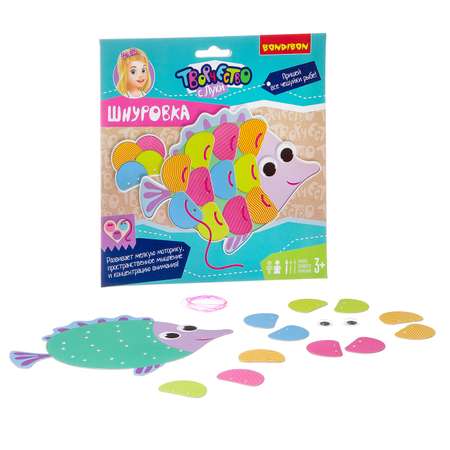 Игрушка Bondibon шнуровка Творчество с Луки