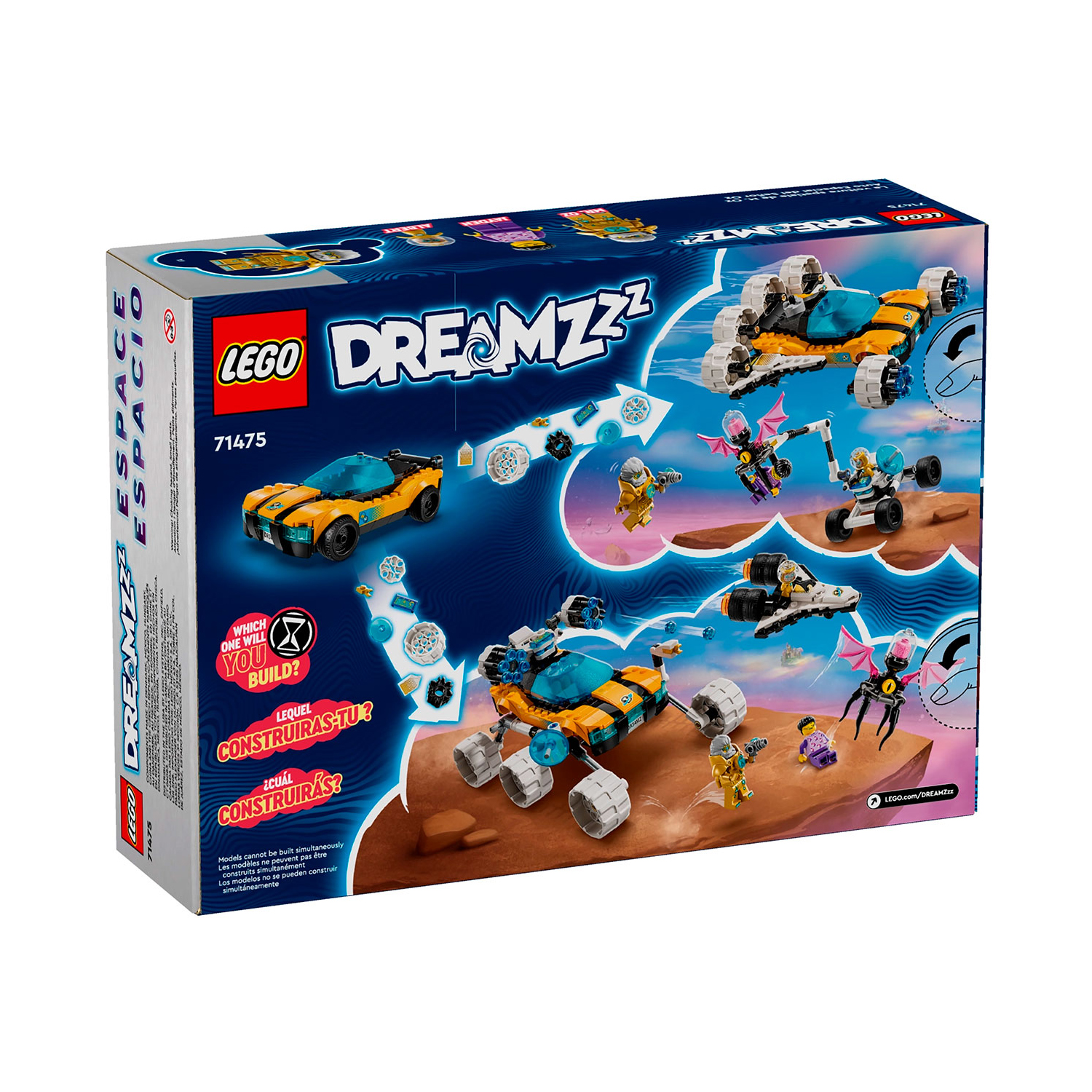 Конструктор LEGO DREAMZzz Космический автомобиль блочный - фото 9