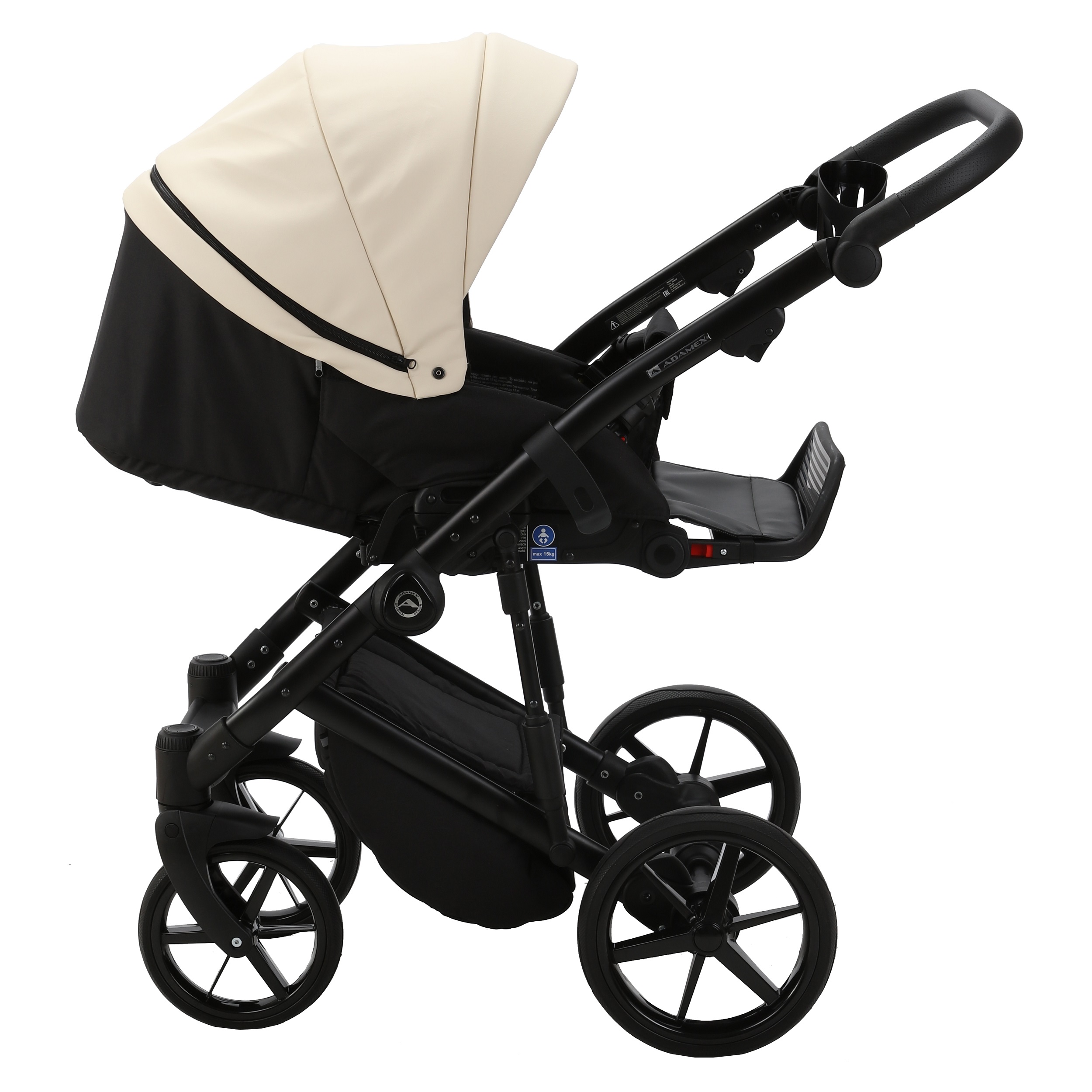 Коляска 2в1 Adamex Mobi Deluxe - фото 7