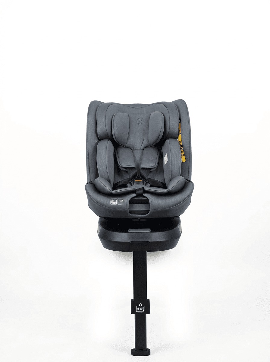 Автокресло agex Grow i-Fix Isofix 0+/1/2/3 (0-36 кг) серый - фото 5