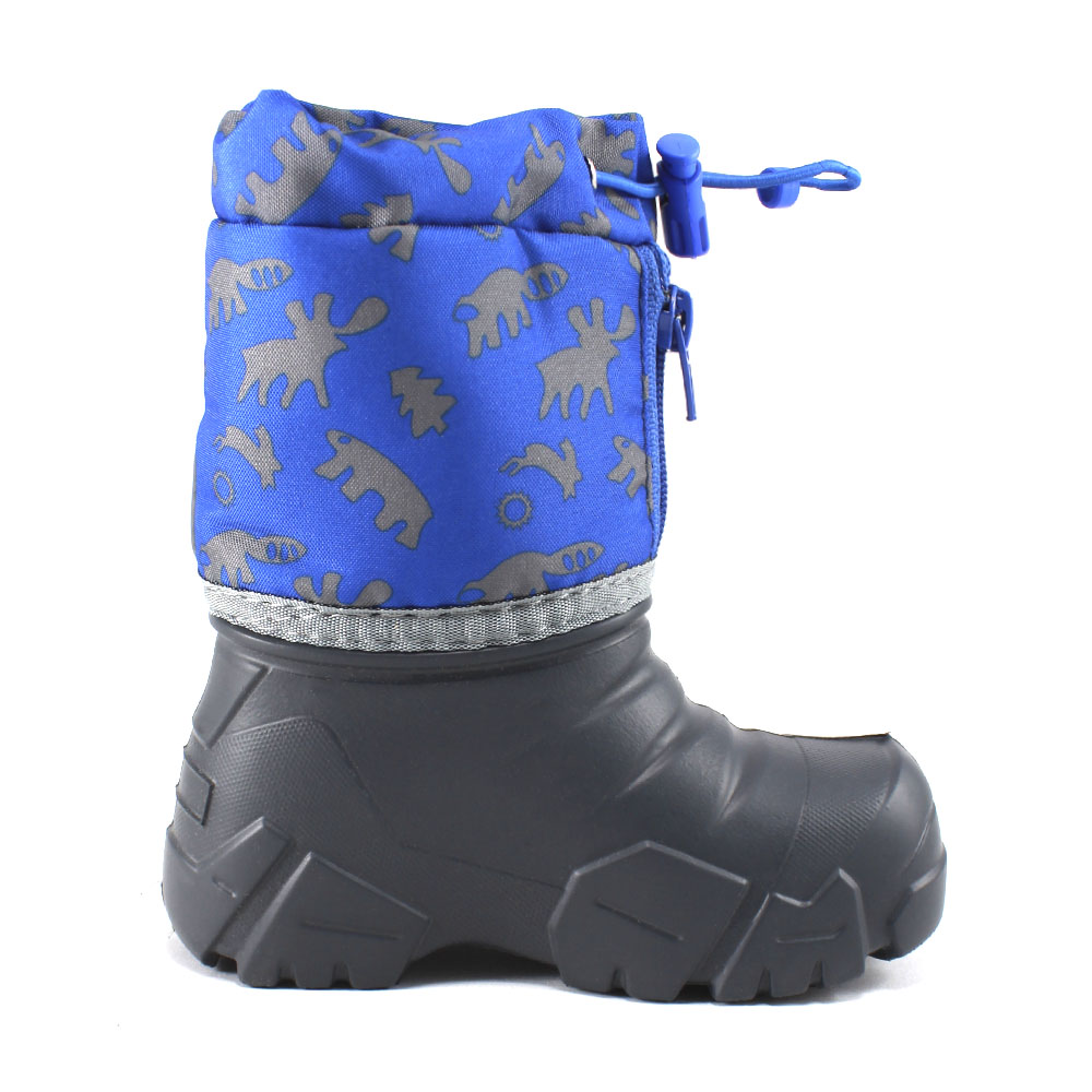 Сапоги Europen ПЕ19СК1М-СВ EUROPEN Сапоги детские,синий с рисун - фото 2