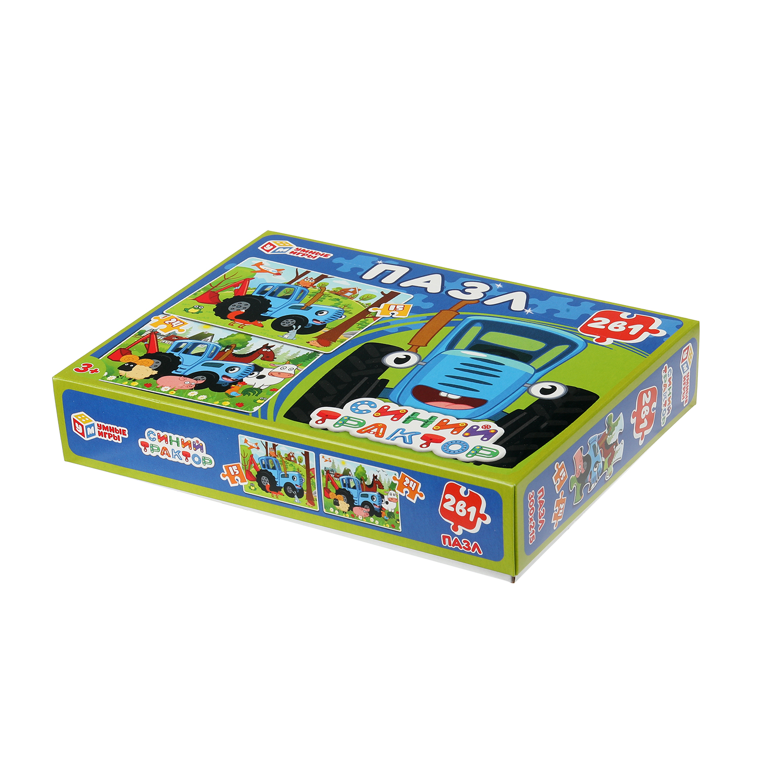 Пазл Умные игры Синий трактор классический - фото 7