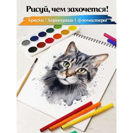 Альбом ШКОЛЬНЫЙ МИР Детский А4 40 лист. 2 шт.