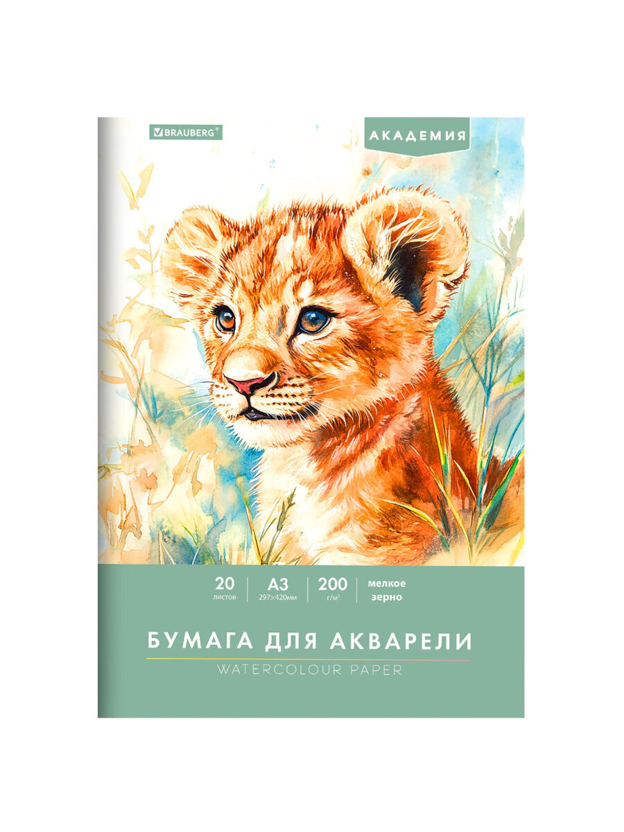 Художественная бумага Brauberg 20 лист. - фото 8