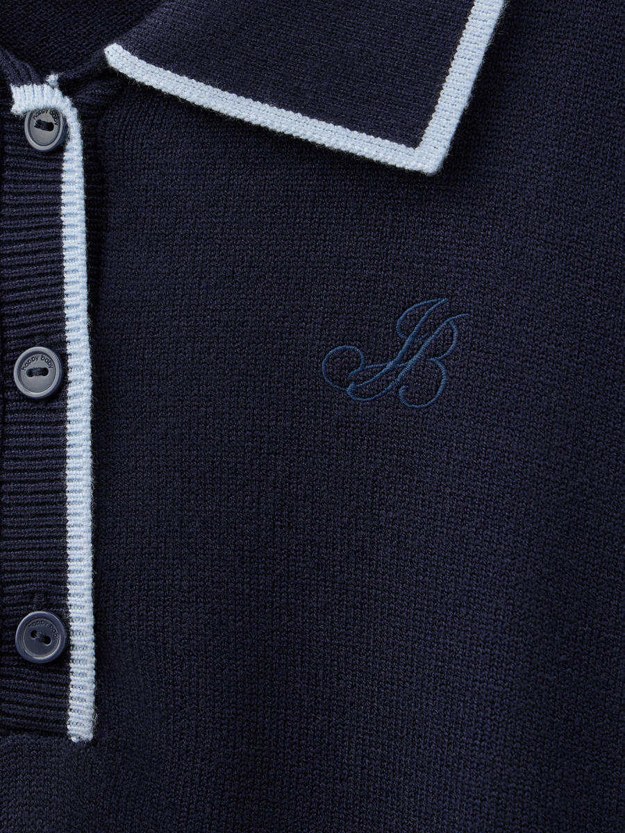 Платье Happy Baby 88404-1_dark blue - фото 4