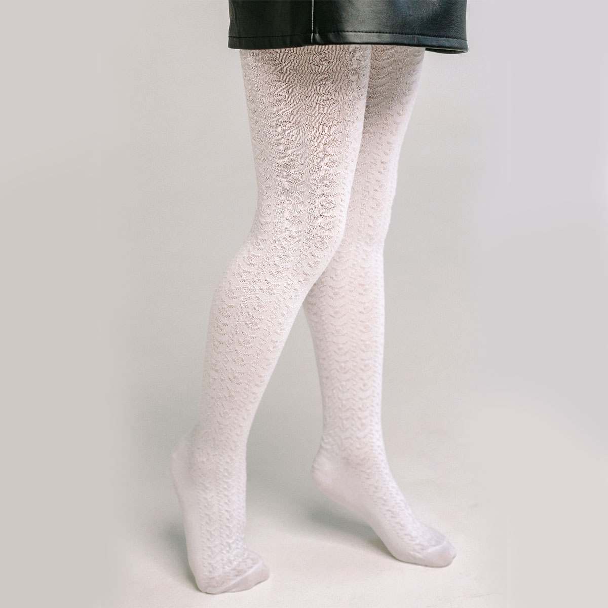 Колготки Ишимбайская чулочная фабрика WB-754 Шишечки белый 2 М - фото 3