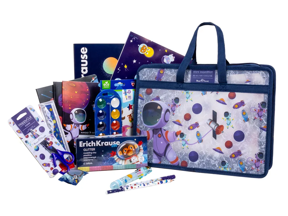 Набор канцелярский Отличник 15 предм. - фото 4