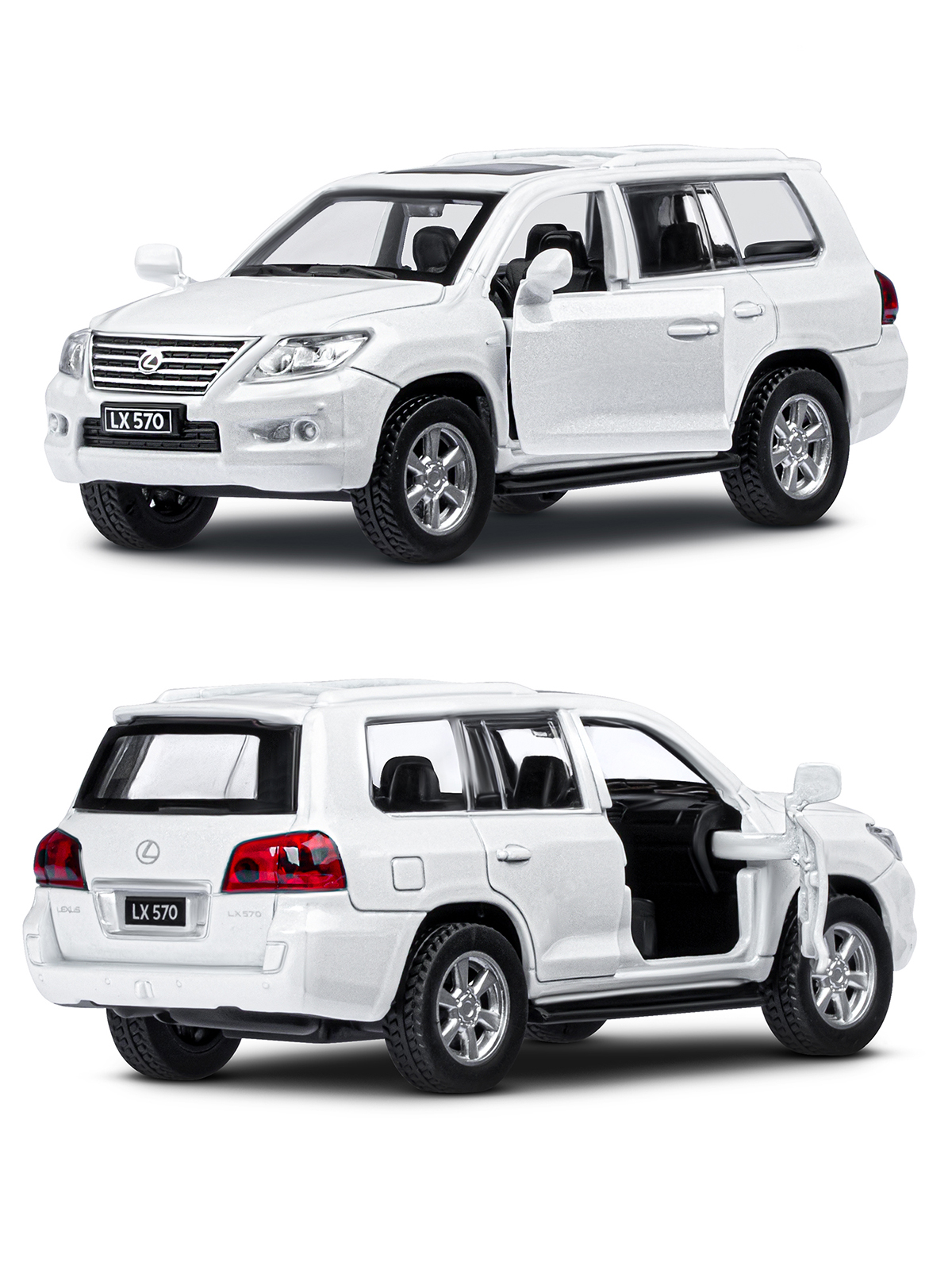 Внедорожник АВТОпанорама Lexus LX570 1:43 JB1251262 - фото 11