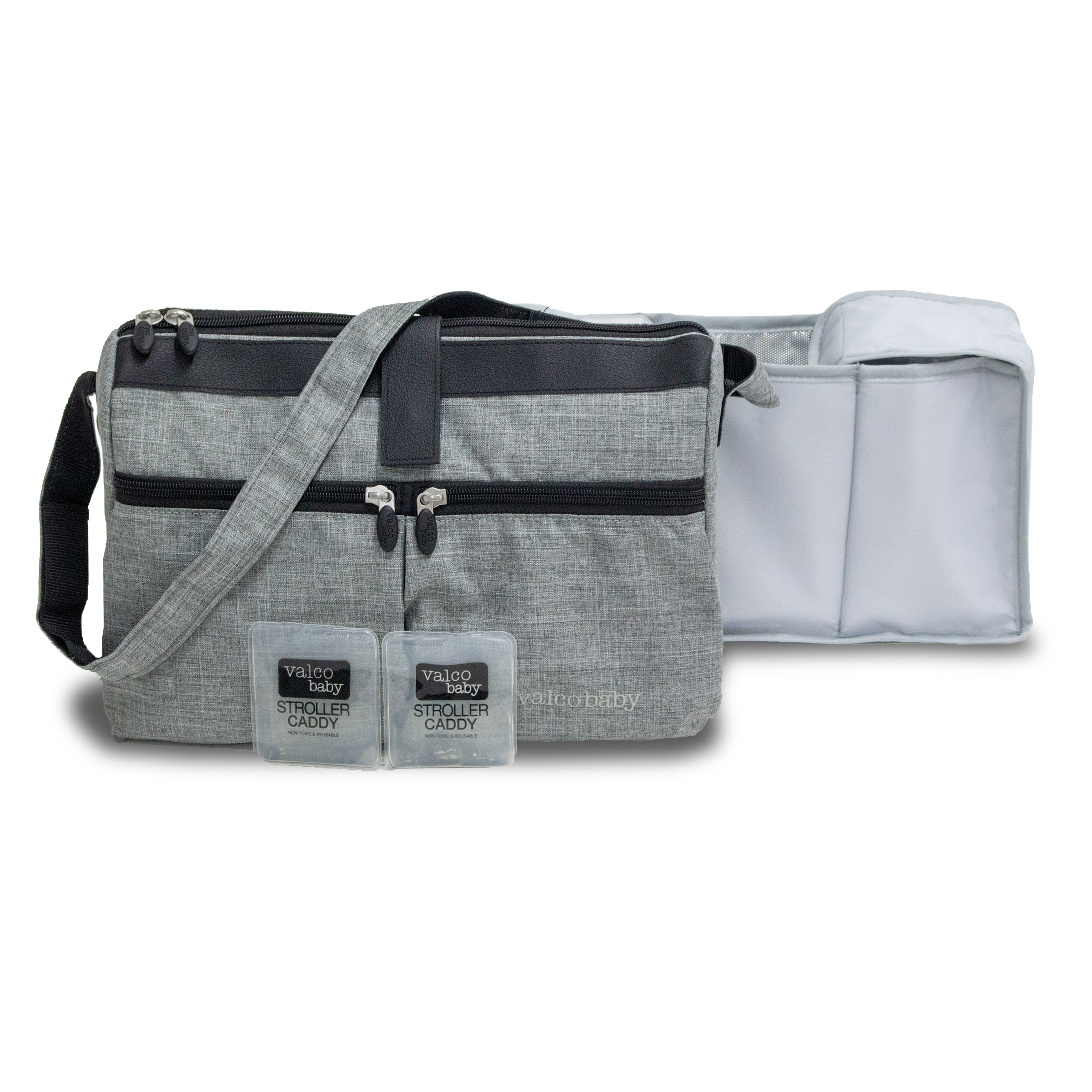 Сумка Valco baby All Purpose Caddy Grey Marle - фото 4