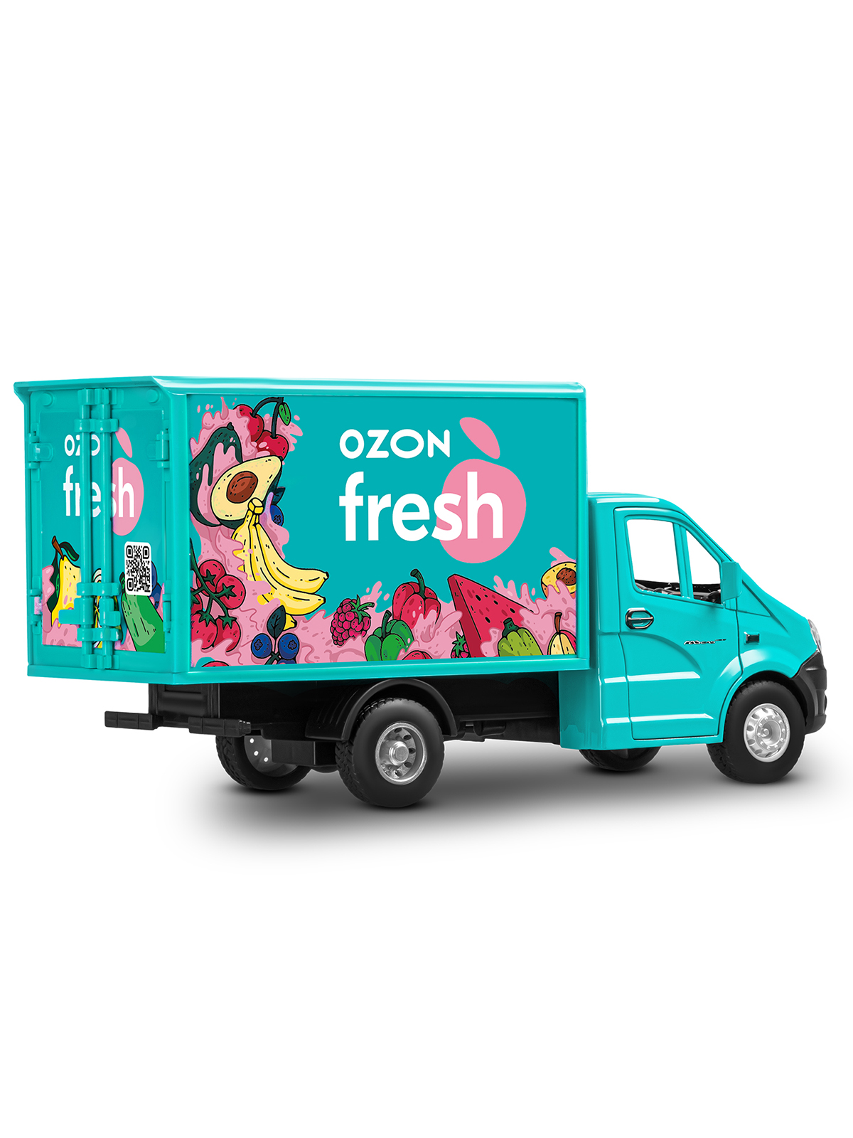 Грузовик Ozon ГАЗель Next Ozon Fresh 1:28 JB0405417 - фото 22