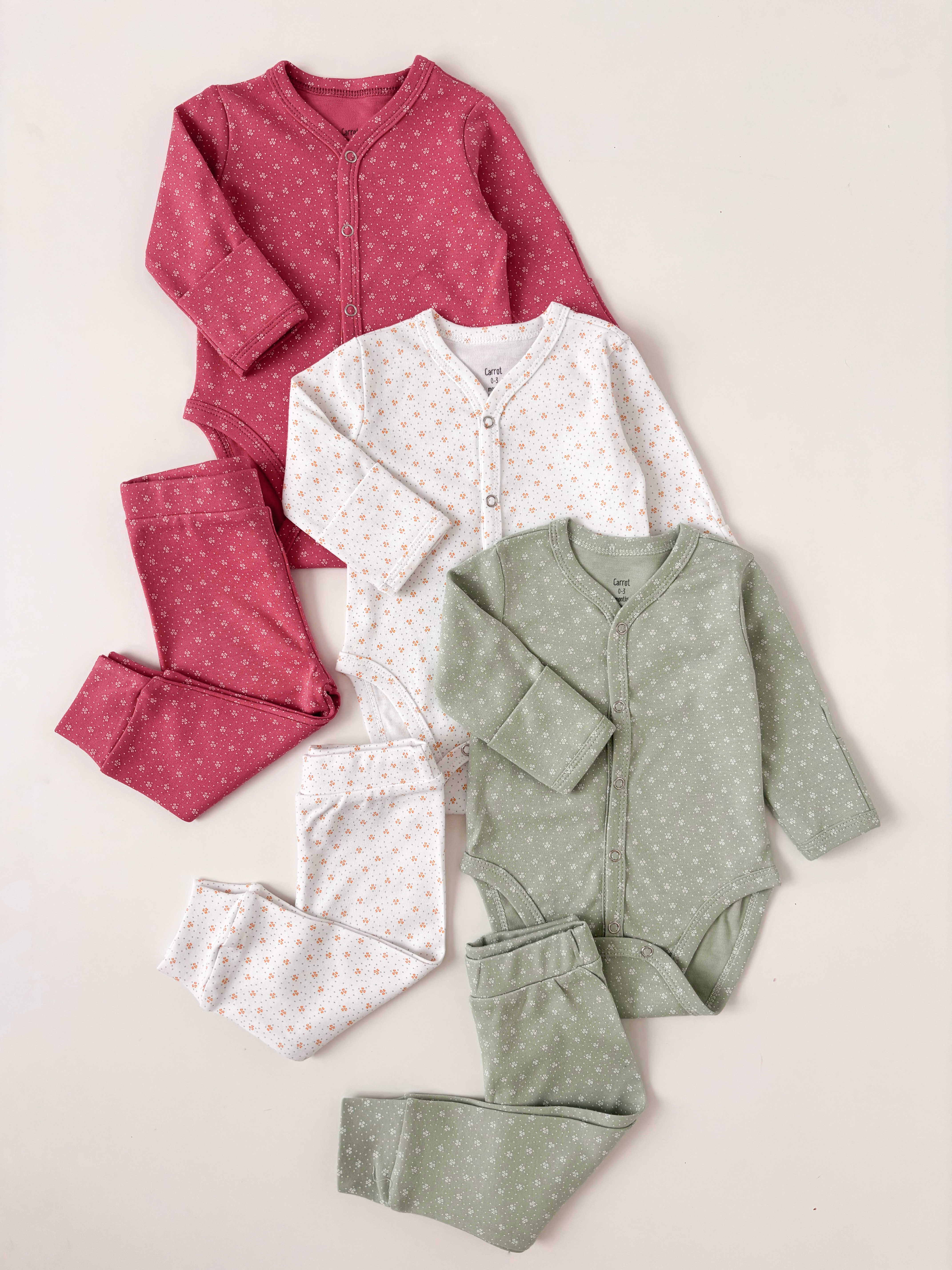 Боди 3 шт Carrot 10002371 - фото 2