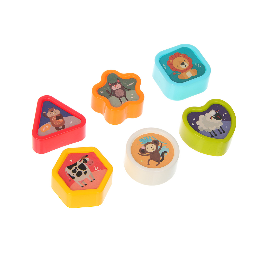 Игрушка Игроленд бизиборд сортер Бизикуб - фото 12