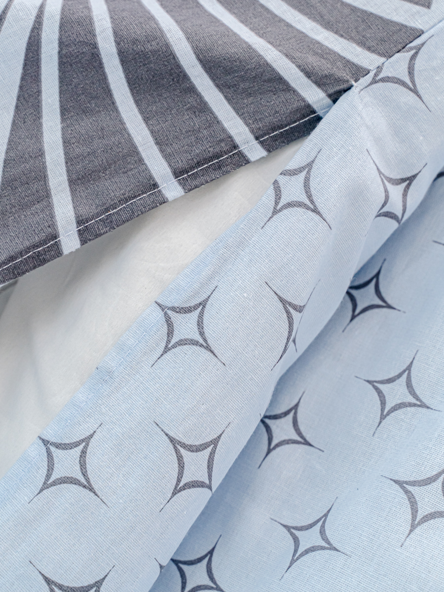 Комплект постельного белья LOVEBERRY Мужская геометрия двуспальный 4 предм. - фото 15