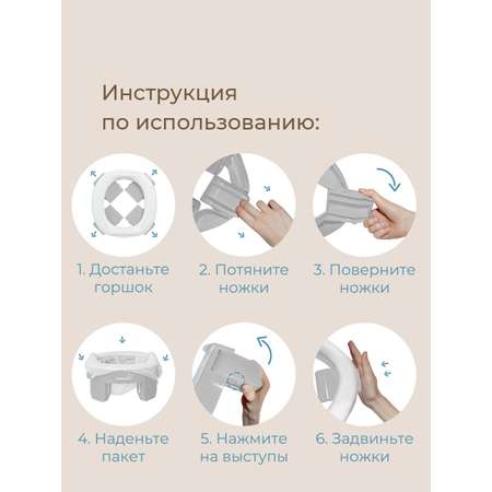 Горшок ROXY-KIDS Дорожный