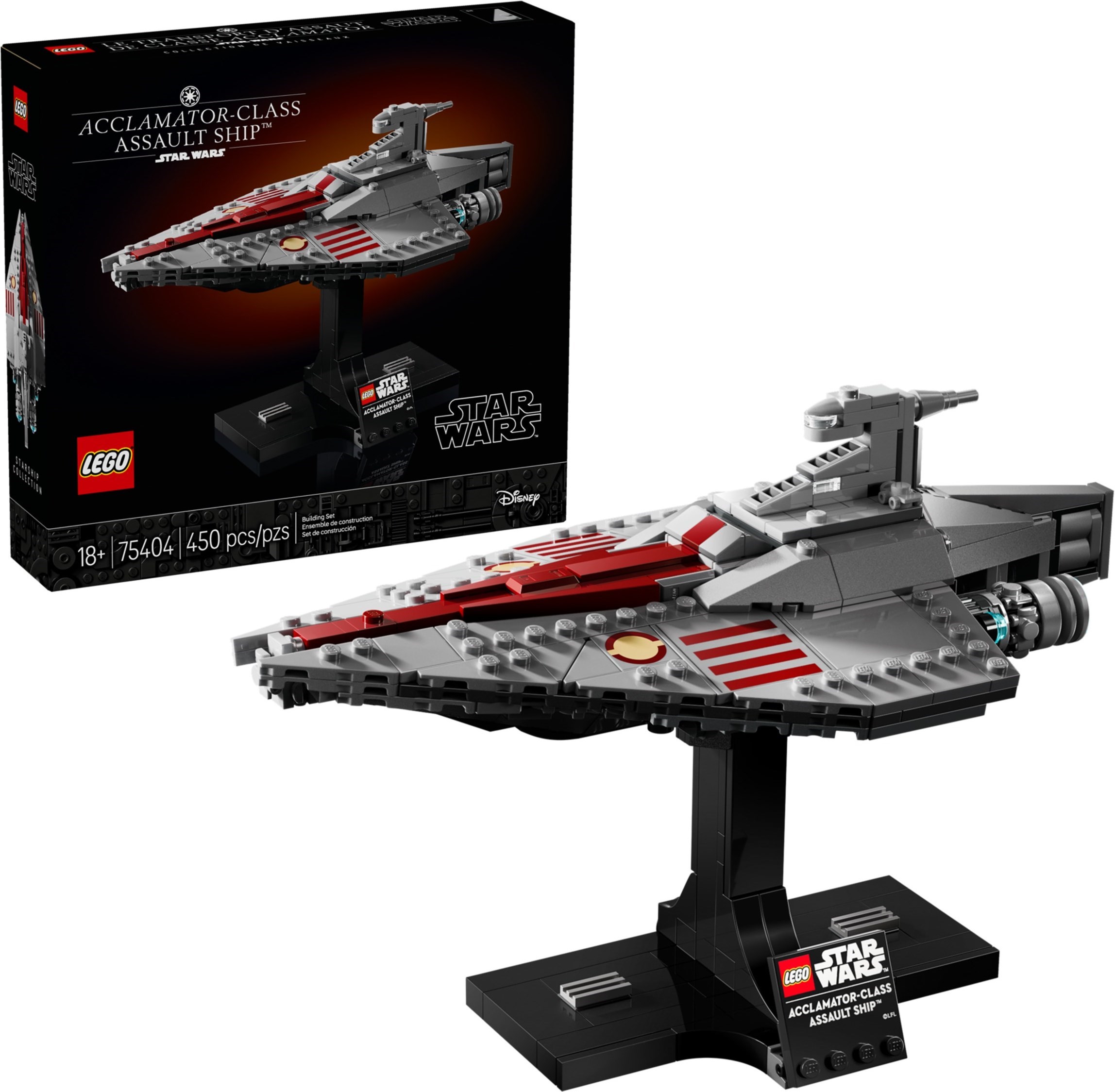 Конструктор LEGO Star Wars Штурмовой корабль 75404 450 дет. - фото 1