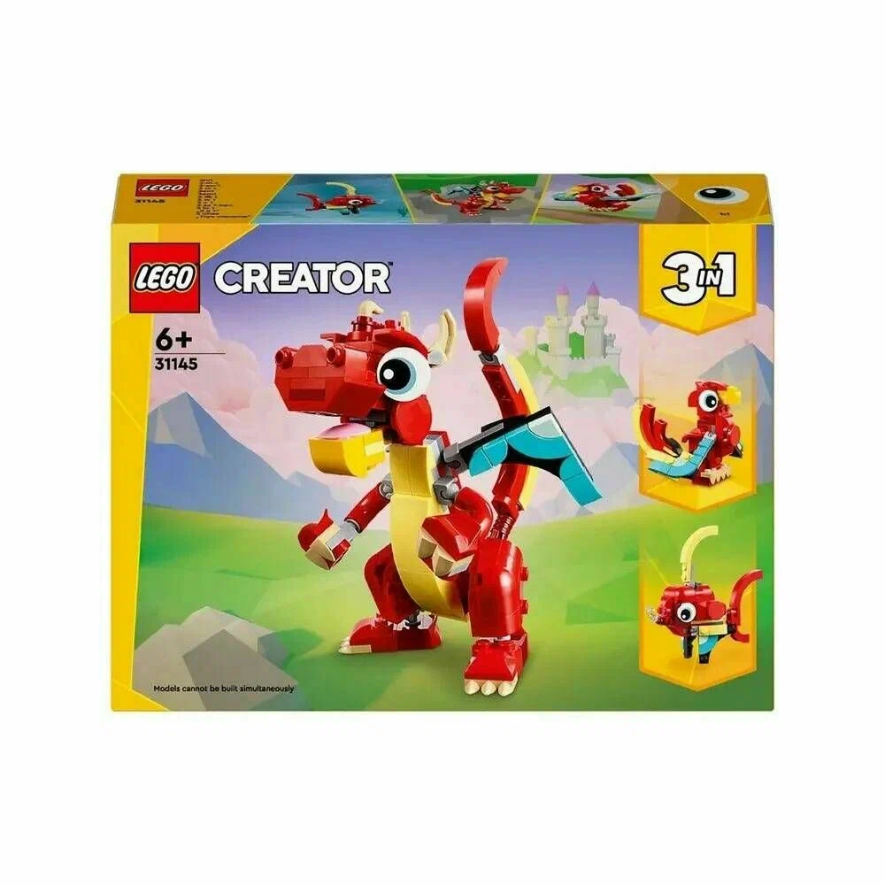 Конструктор LEGO Creator Красный дракон 149 дет. - фото 8