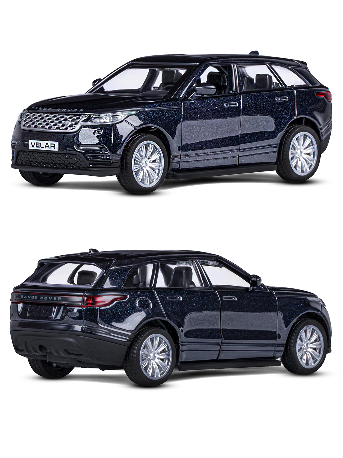Внедорожник АВТОпанорама Land Rover Range Rover Velar 1:43 JB1200177 - фото 6