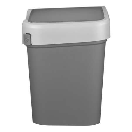 Контейнер Econova для мусора Smart Bin 50л серый