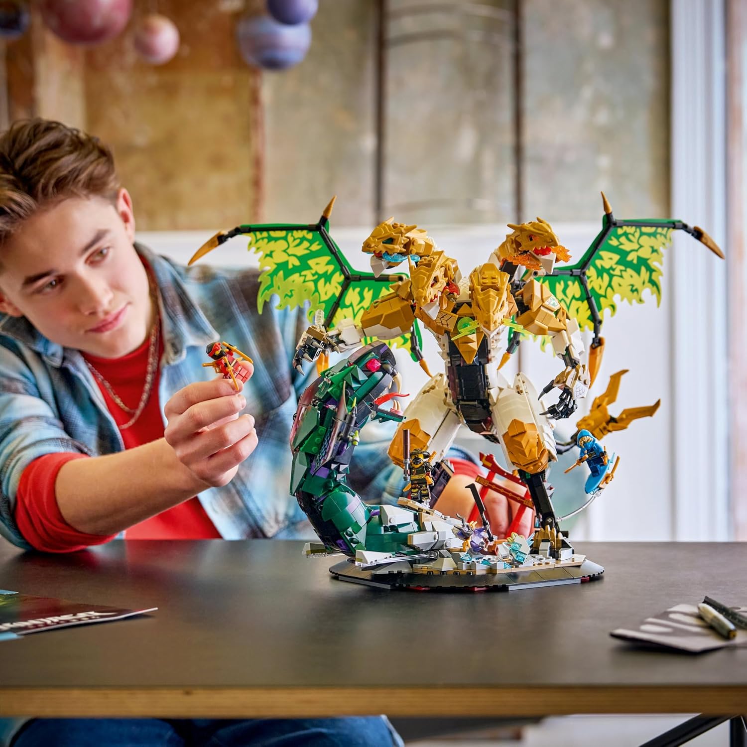 Конструктор LEGO NINJAGO Битва ультра дракона 2178 дет. - фото 8
