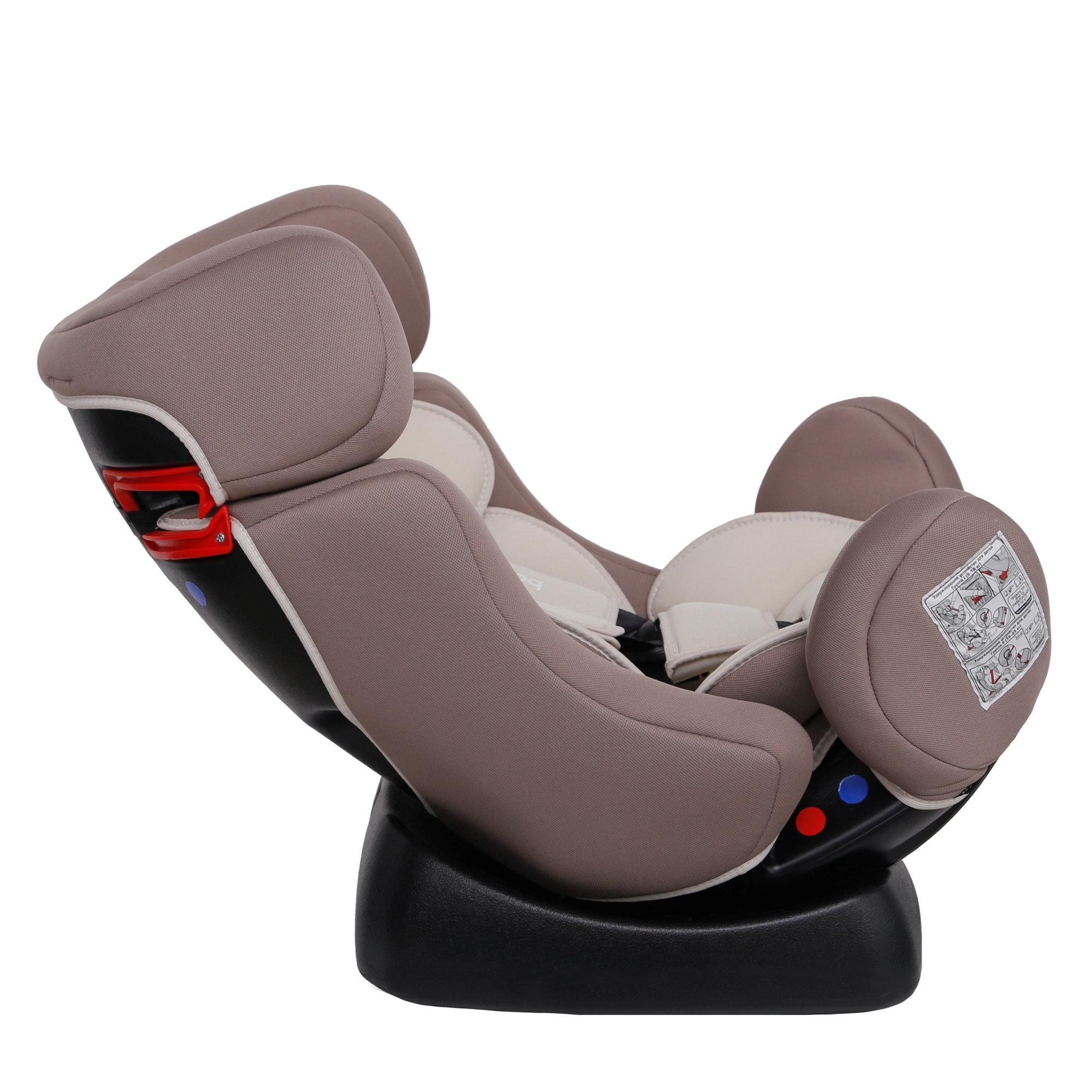 Автокресло Babyton Kruiz Mokko 0+/1/2 (0-25 кг) бежевый - фото 12