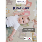 Детский складной коврик Parklon Деревянные лошадки 140 x 200 см