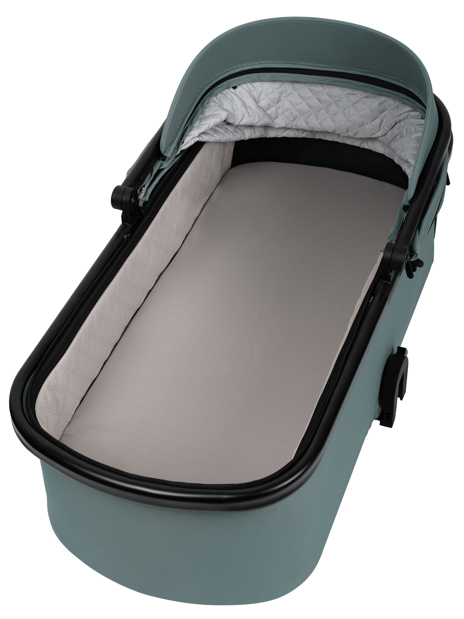 Коляска 2в1 Indigo Sting зеленый - фото 6