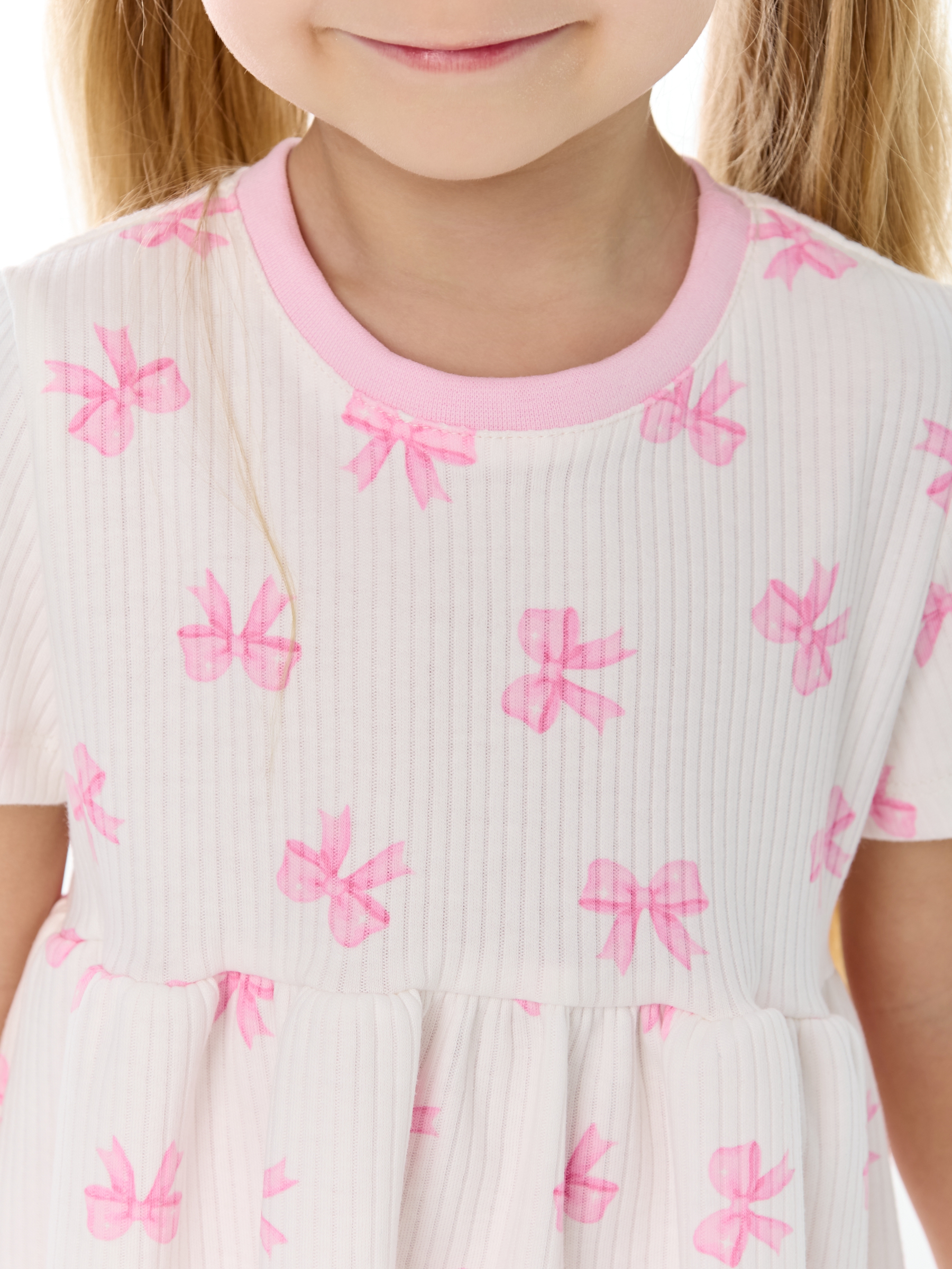 Платье LEVAKIDS платье для девочки_бантики - фото 8