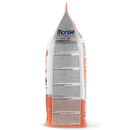 Корм для кошек MONGE Cat Monoprotein взрослых лосось 400г