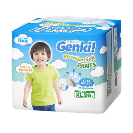 Трусики Genki XL (12-17 кг) 26 шт.